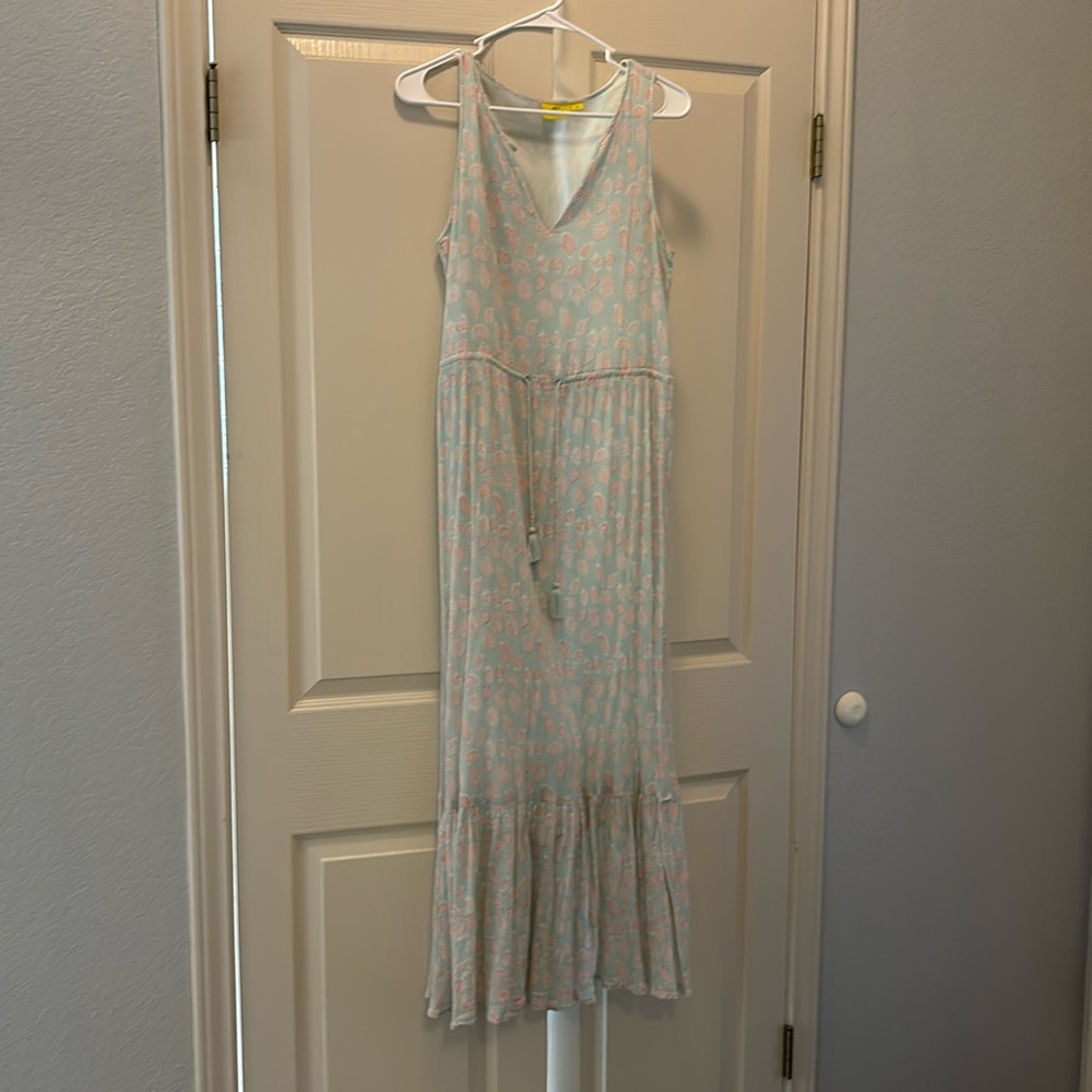 Roller Rabbit Light Blue and Pink Dress